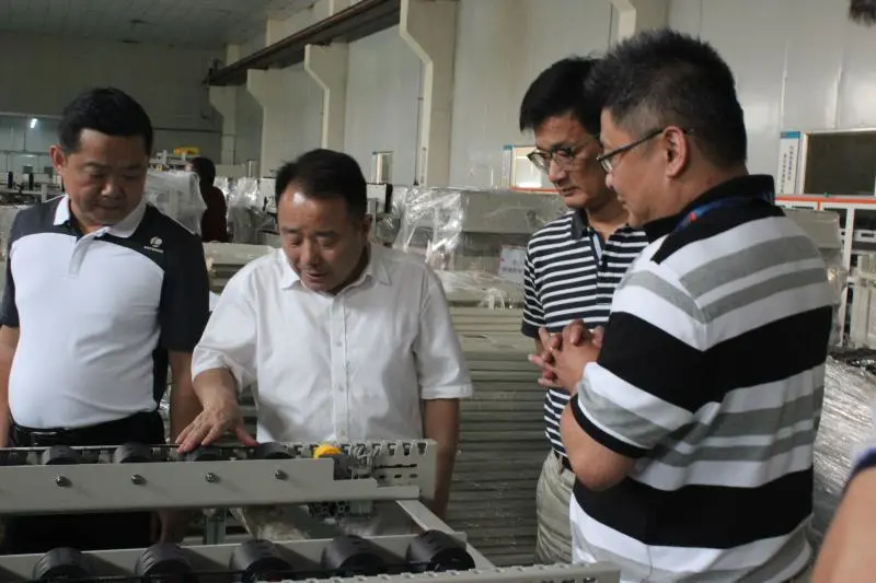智能智造业 领航未来——安徽省合肥市委领导一行赴苏州冠科工业进行考察